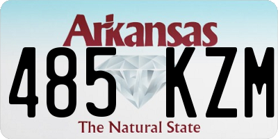 AR license plate 485KZM