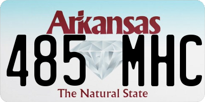 AR license plate 485MHC