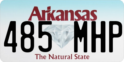 AR license plate 485MHP