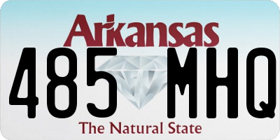 AR license plate 485MHQ