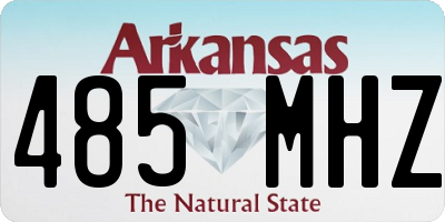 AR license plate 485MHZ