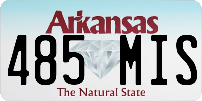 AR license plate 485MIS