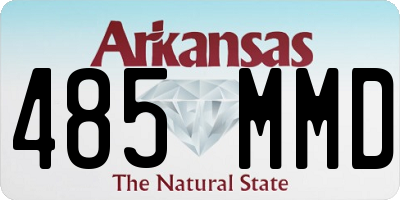 AR license plate 485MMD