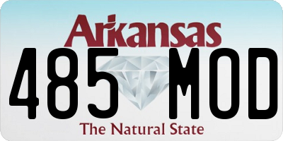AR license plate 485MOD