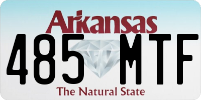 AR license plate 485MTF