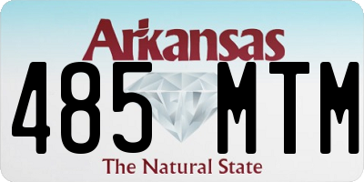 AR license plate 485MTM