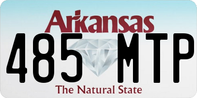 AR license plate 485MTP
