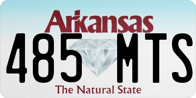 AR license plate 485MTS