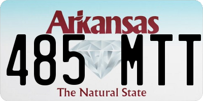 AR license plate 485MTT