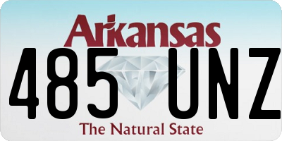 AR license plate 485UNZ