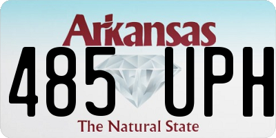 AR license plate 485UPH