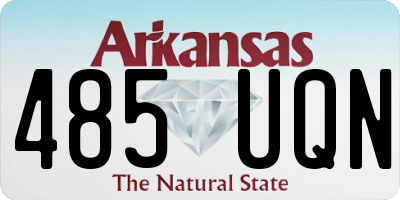 AR license plate 485UQN