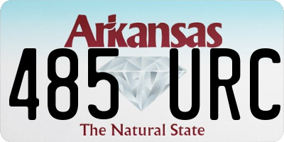 AR license plate 485URC