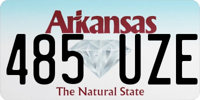 AR license plate 485UZE
