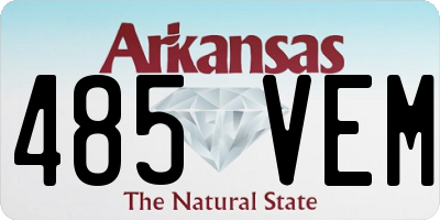 AR license plate 485VEM