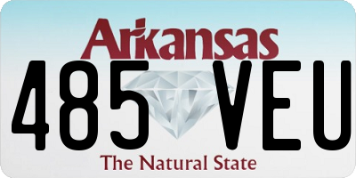 AR license plate 485VEU