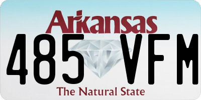 AR license plate 485VFM