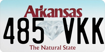 AR license plate 485VKK