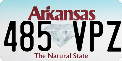 AR license plate 485VPZ