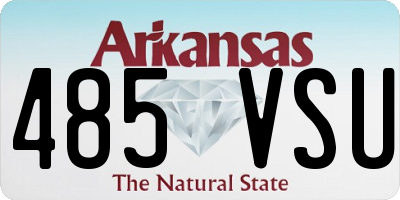 AR license plate 485VSU