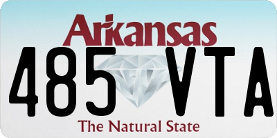 AR license plate 485VTA