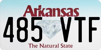 AR license plate 485VTF
