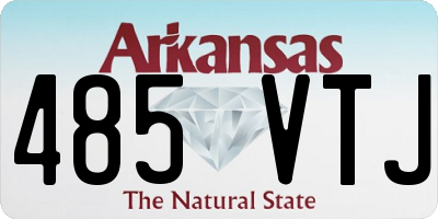 AR license plate 485VTJ