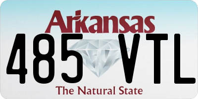 AR license plate 485VTL