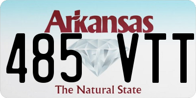 AR license plate 485VTT