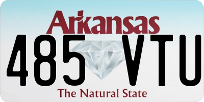 AR license plate 485VTU