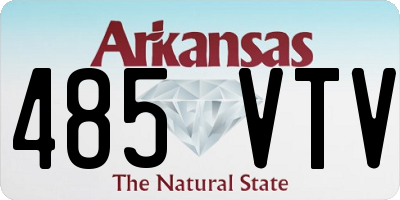 AR license plate 485VTV