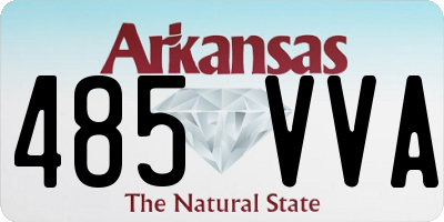 AR license plate 485VVA