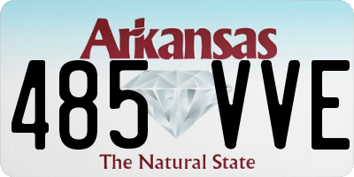 AR license plate 485VVE