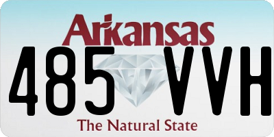 AR license plate 485VVH