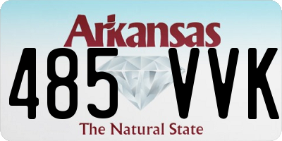 AR license plate 485VVK