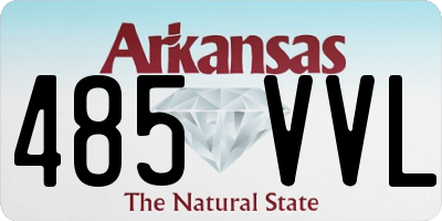 AR license plate 485VVL