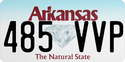 AR license plate 485VVP
