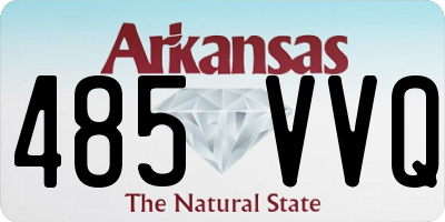 AR license plate 485VVQ