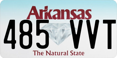 AR license plate 485VVT