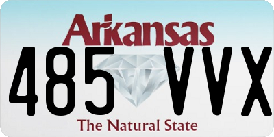 AR license plate 485VVX