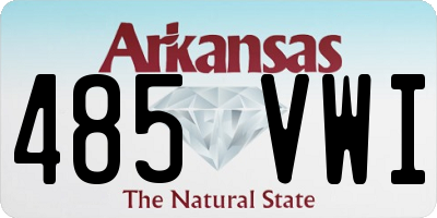 AR license plate 485VWI