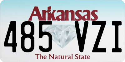 AR license plate 485VZI