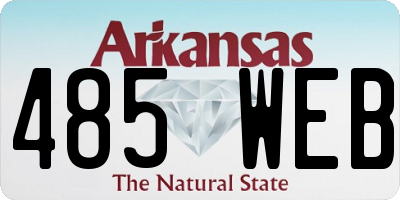 AR license plate 485WEB