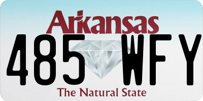 AR license plate 485WFY