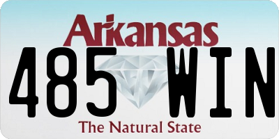 AR license plate 485WIN