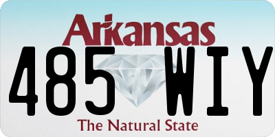 AR license plate 485WIY