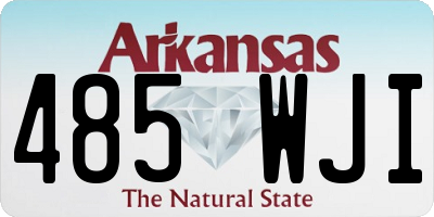 AR license plate 485WJI