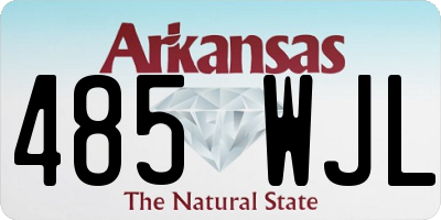 AR license plate 485WJL