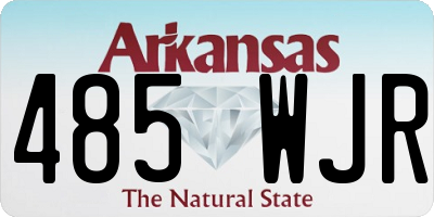 AR license plate 485WJR