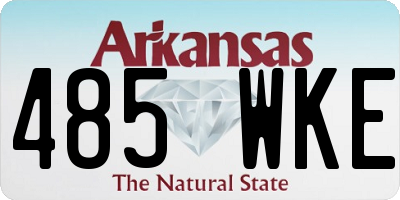 AR license plate 485WKE